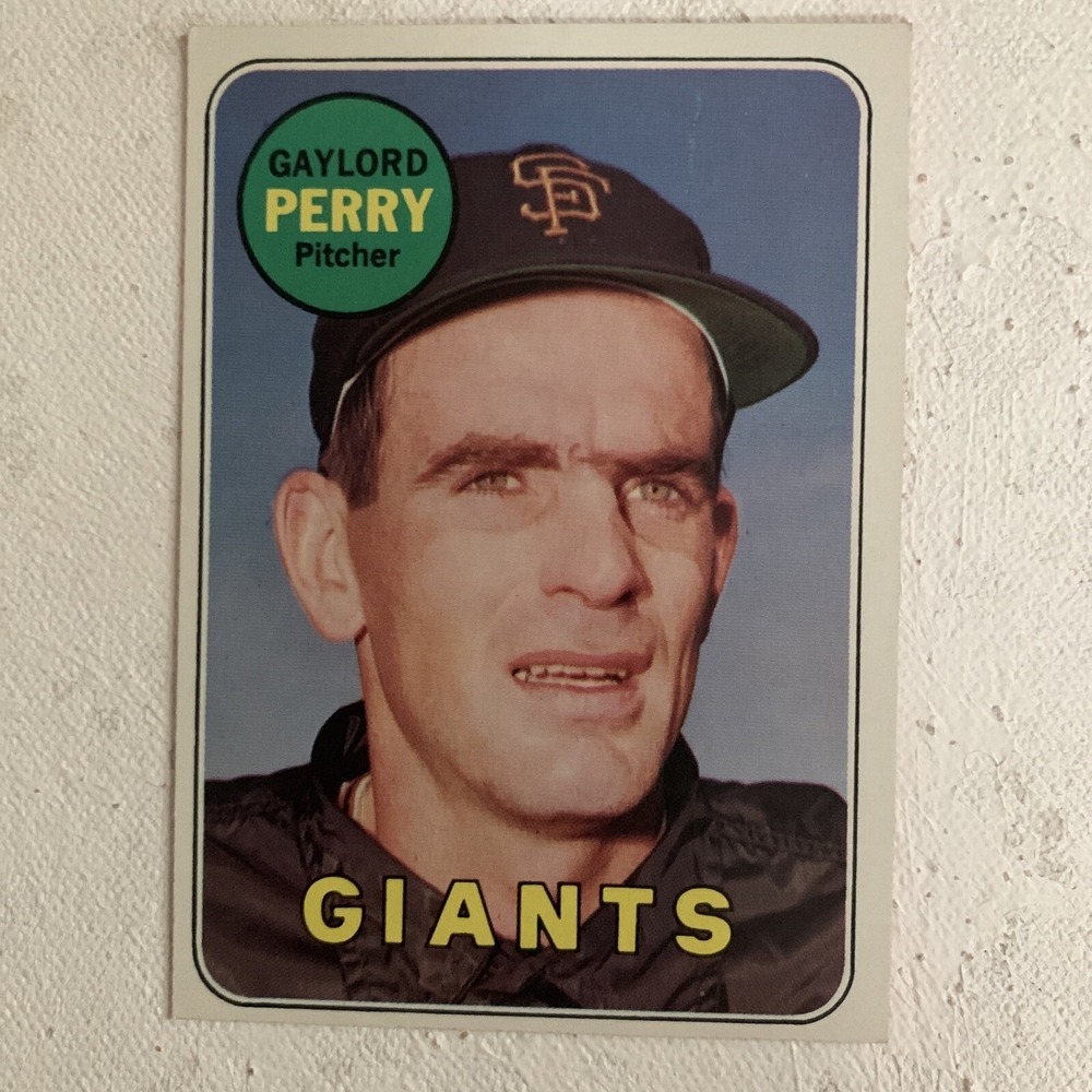 1969 Topps Set-Break #485 Gaylord Perry VG